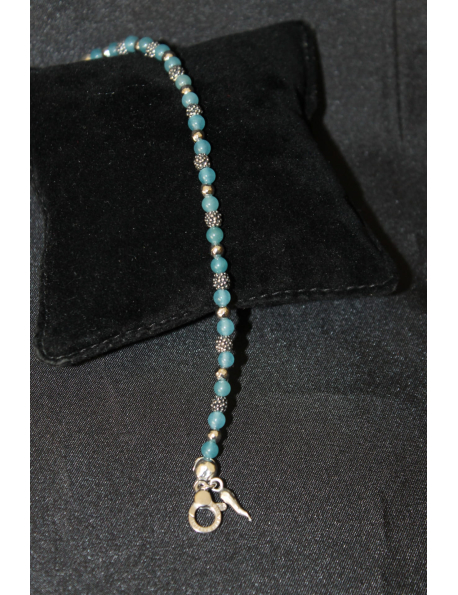 Bracciale rio angelite e argento