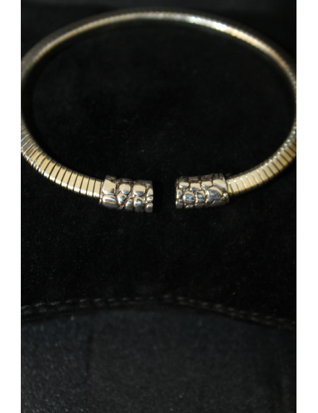 Bracciale tubogas piccolo in argento