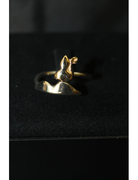 Anello in argento con San Gennaro
