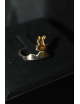 Anello in argento con San Gennaro