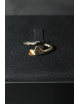 Anello in argento con vesuvio dorato