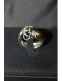 Anello in argento con corona
