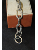 Bracciale croco in argento cm 21