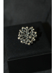 Anello perlage in argento mis. 16