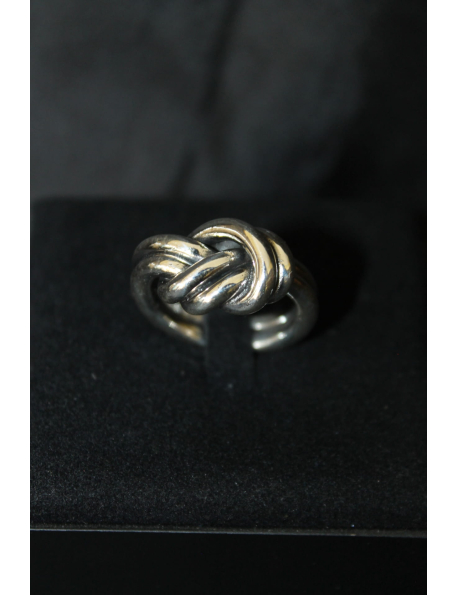 Anello nodo in argento