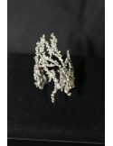 Anello ramo di corallo in argento