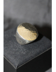 Anello martellato in argento massiccio
