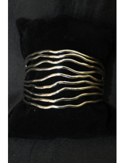 Bracciale fili mossi in argento