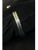 Bracciale rigido in argento modello doppio nodo