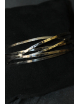 Bracciale a cerchi in filo tutto in argento