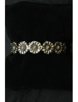 Bracciale rigido modello girasoli