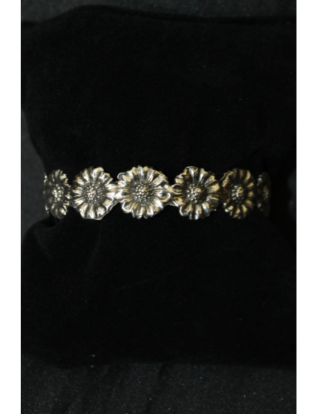 Bracciale rigido modello girasoli