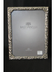 Cornice fiorellini in argento massiccio 13x18