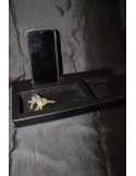 Svuotatasche porta cellulare in simil pelle