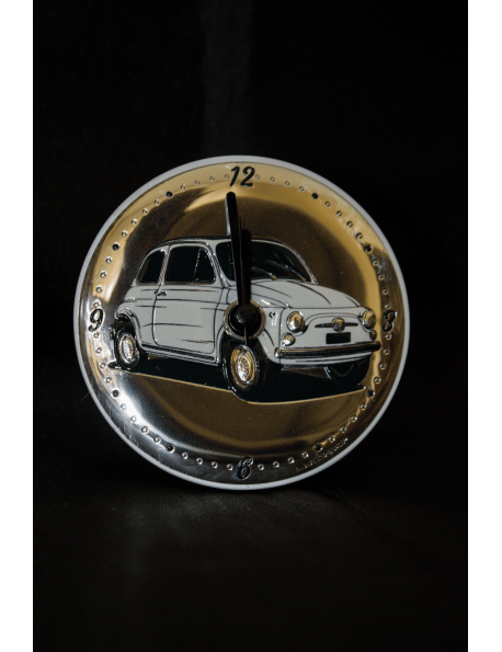Orologio con piastra in argento auto