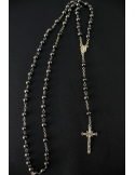 rosario da indosso con crocifisso finale in argento