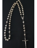 rosario tutto in argento